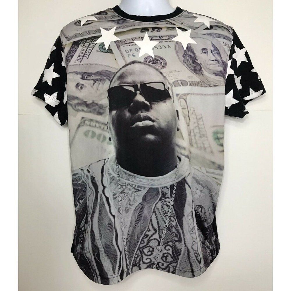 Maxi Milian NOTORIOUS B.I.G Designer Shirt Size Large